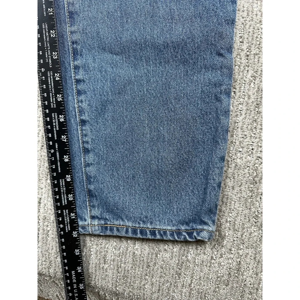 Vintage Levis 550 Jeans Womens 12 L (30x32) Relaxed Fit Tapered Leg Medium Wash